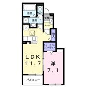 プラシードの間取り画像