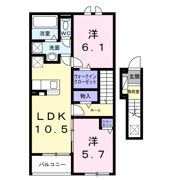 プラシードの間取り画像