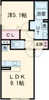 first sky Hの間取り画像