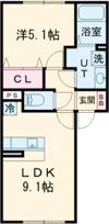 first sky Hの間取り画像