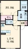 first sky Gの間取り画像