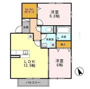 リビングタウン飯岡新田Ⅱの間取り画像