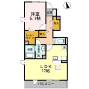 ラッキーベル Cの間取り画像