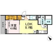 D Paina西寺尾の間取り画像