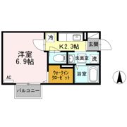 サウスフィールドの間取り画像
