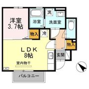 Just The D-roomの間取り画像