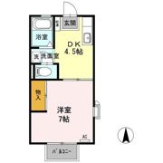 コーポ後藤の間取り画像
