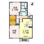 ローベルジュ Aの間取り画像