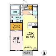 コーポN Dの間取り画像