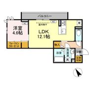 ディーシャンブル南丸之内A棟の間取り画像