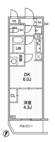 LIMERESIDENCE HIKIFUNEの間取り画像