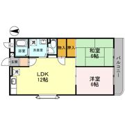 アルベール大和の間取り画像
