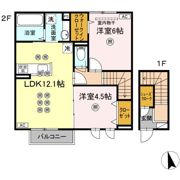 アルカンシェルの間取り画像