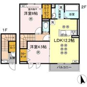 アルカンシェルの間取り画像