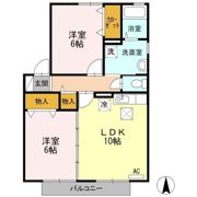 レーベンハイムⅢ A棟の間取り画像