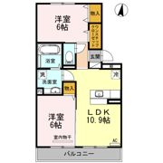 アルティスタ Bの間取り画像