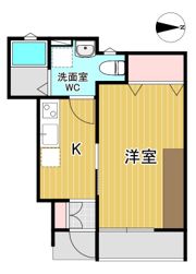 レセナ緑町Bの間取り画像