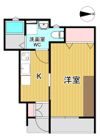レセナ緑町Bの間取り画像