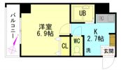 セントラルリバー西原の間取り画像