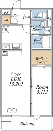 リブリ・Forestriaの間取り画像