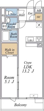リブリ・Forestriaの間取り画像
