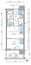 パークアクシス新大橋の間取り画像