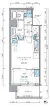 パークアクシス新大橋の間取り画像