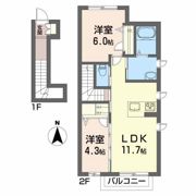 シャーメゾンMの間取り画像