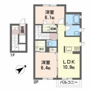 三内シャーメゾンCの間取り画像