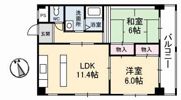 メゾンブランシュの間取り画像