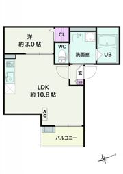 Jack koiehommachiⅠの間取り画像