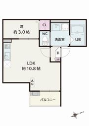 Jack koiehommachiⅠの間取り画像