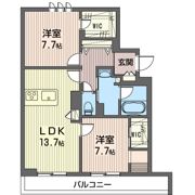 メビュースタウンXIIの間取り画像
