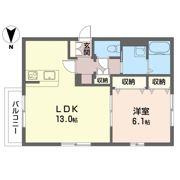 華秀久留美マンションの間取り画像