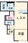 アイメゾン東山の間取り画像