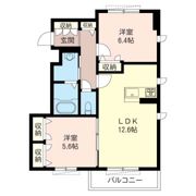 レーヴ・やまとの間取り画像