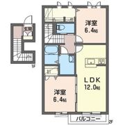 ヴェルディールの間取り画像