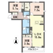プレミアス幕張本郷の間取り画像
