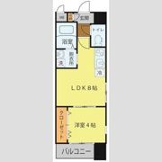 シェルグランデ泉中央の間取り画像