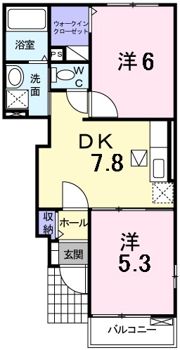 ヴィラ カンタベリーの間取り画像