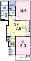 ヴィラ カンタベリーの間取り画像