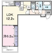 ラヴィエールⅠの間取り画像