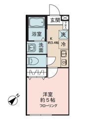 レオ伍拾壱番館の間取り画像