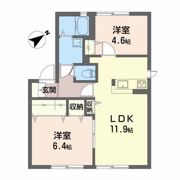 シャンテヴィラの間取り画像