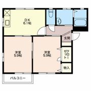 ディアスなかや Aの間取り画像