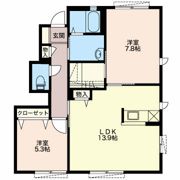 ブランシェ藤森 Aの間取り画像