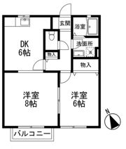シャレードⅠの間取り画像