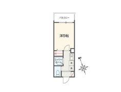 MELLAS小島新田の間取り画像