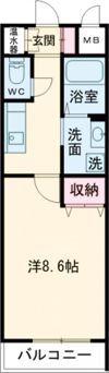センチュリー寺家町Ⅱの間取り画像