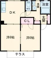 アネックス浅井Eの間取り画像